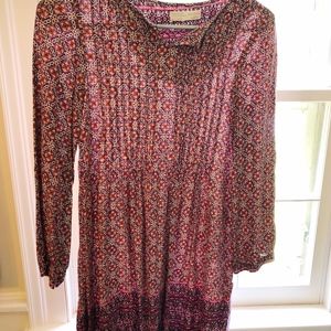 Zara Girls Floral Print Dress Casual Collection